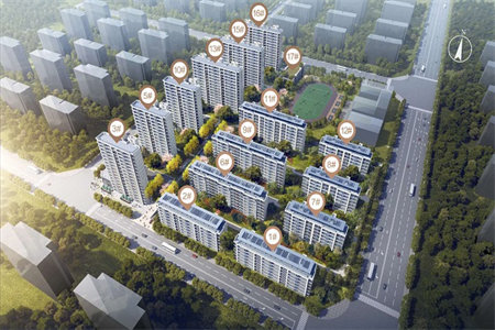 城北亭苑小区2室2厅1卫90m2简单装修